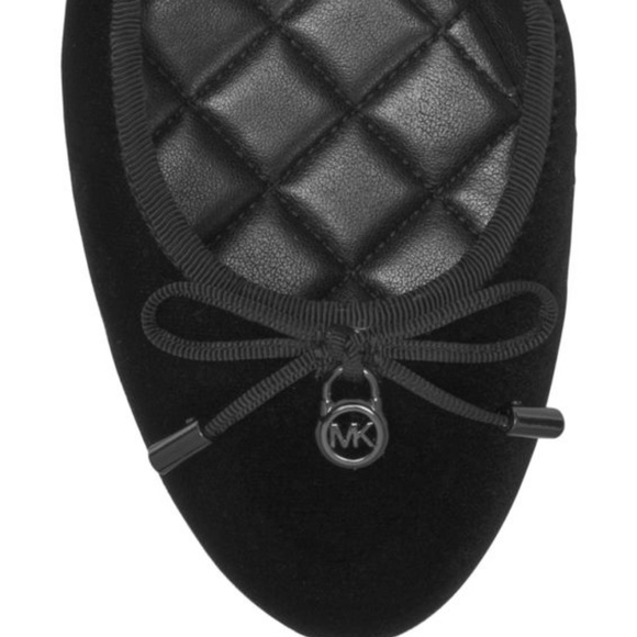 MICHAEL Michael Kors Myles Velvet Ballet Flats - Picture 3 of 8